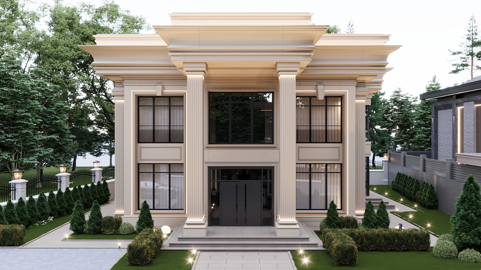 O.U. Villa exterior facade